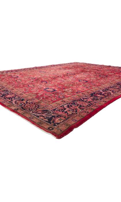 9 x 12 Vintage Persian Malayer Rug 61226