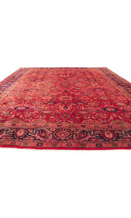 9 x 12 Vintage Persian Malayer Rug 61226