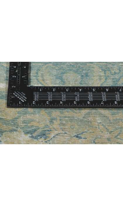 9 x 13 Distressed Faded Persian Rug 76820