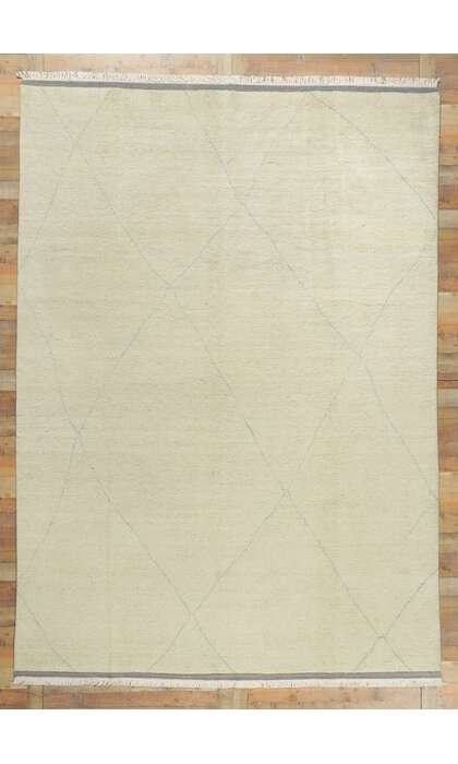 30574 Modern Moroccan Area Rug 30574