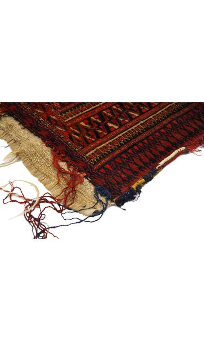 1 x 4 Antique Turkoman Afghan Textile 76639