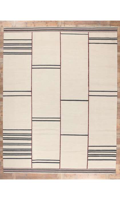 10 x 13 Swedish Inspired Kilim Rug 30959