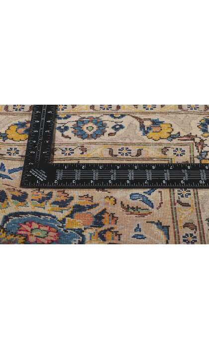 10 x 15 Vintage Persian Nain Rug 77738