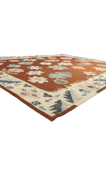 10 x 12 Oushak High-Low Rug 30894