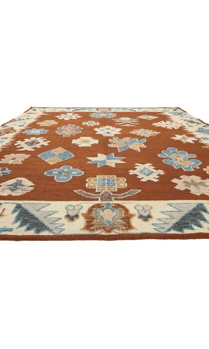10 x 12 Oushak High-Low Rug 30894