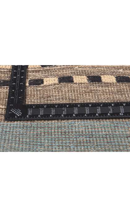 10 x 13 Modern Moroccan High-Low Rug 81007