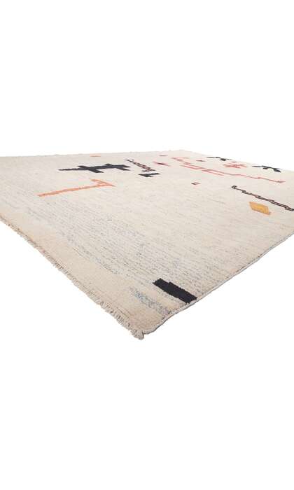 10 x 14 Modern Primitive Moroccan Rug 81012
