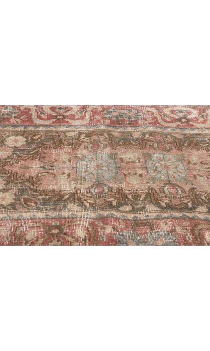 11 x 16 Antique Persian Mashhad Rug 61259