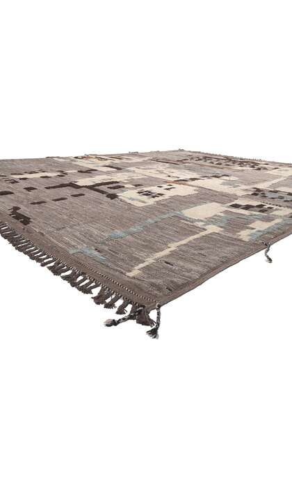12 x 16 Modern Moroccan Rug High Low Pile 80980