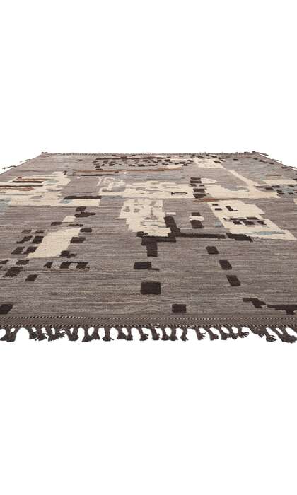 12 x 16 Modern Moroccan Rug High Low Pile 80980
