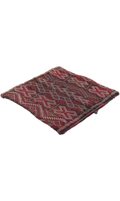 1 x 1 Moroccan Tribal Textile Fragment 78448