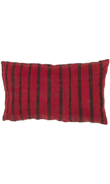 1 x 2 Berber Zemmour Moroccan Rug Pillow 78445