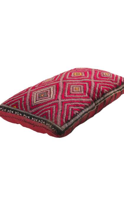 1 x 2 Berber Zemmour Moroccan Rug Pillow 78445