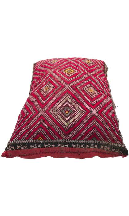 1 x 2 Berber Zemmour Moroccan Rug Pillow 78445