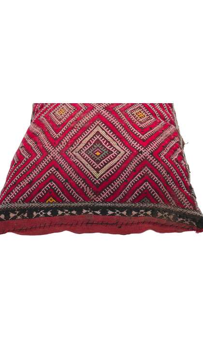 1 x 2 Berber Zemmour Moroccan Rug Pillow 78445