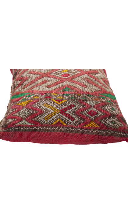 1 x 2 Vintage Zemmour Moroccan Rug Pillow 78446