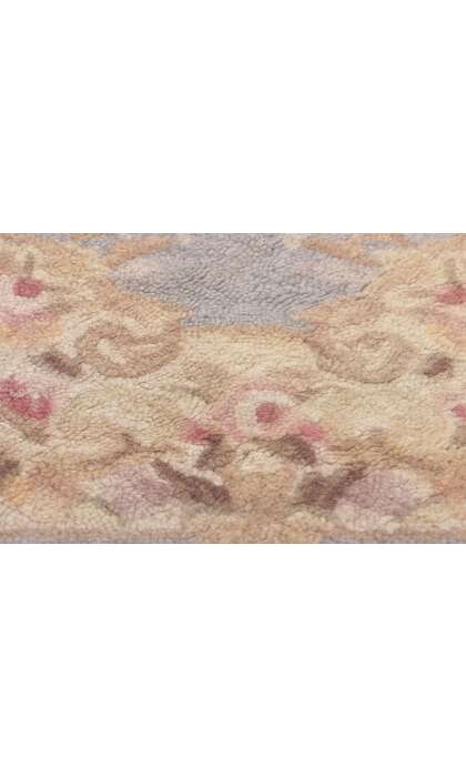 2 x 7 Vintage American Floral Hooked Runner 78553