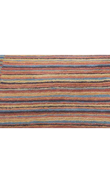 3 x 10 Colorful Striped Tibetan Runner Rug 78531