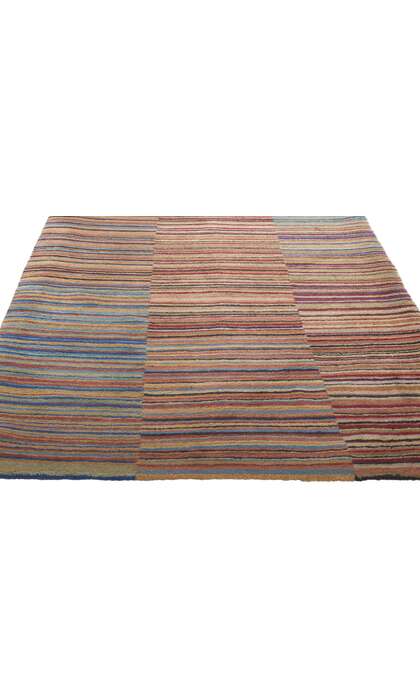 3 x 10 Colorful Striped Tibetan Runner Rug 78531