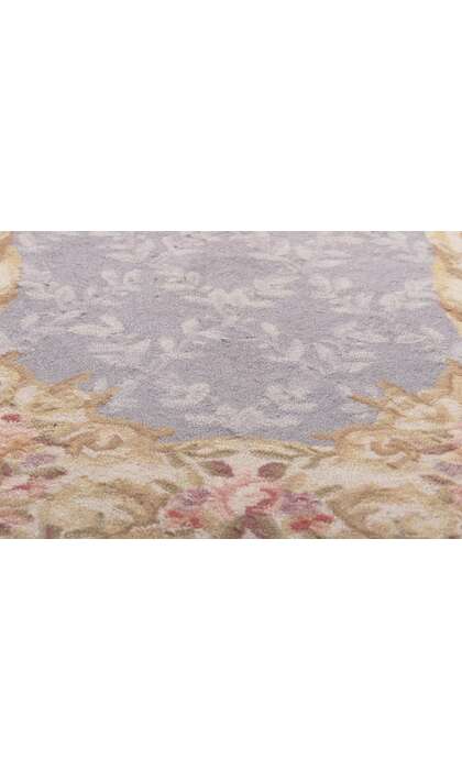 3 x 5 Vintage American Floral Hooked Rug 78552