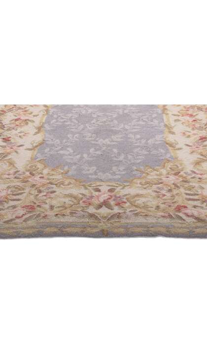 3 x 5 Vintage American Floral Hooked Rug 78552