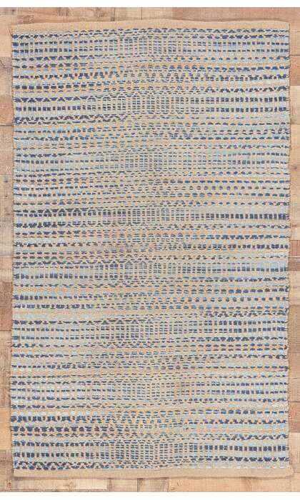 3 x 5 Handwoven Natural Fiber Jute Rug 78546