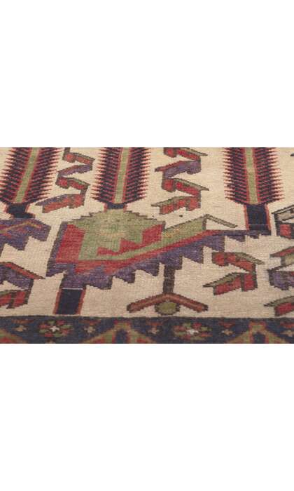 3 x 5 Vintage Persian Malayer Rug 61237