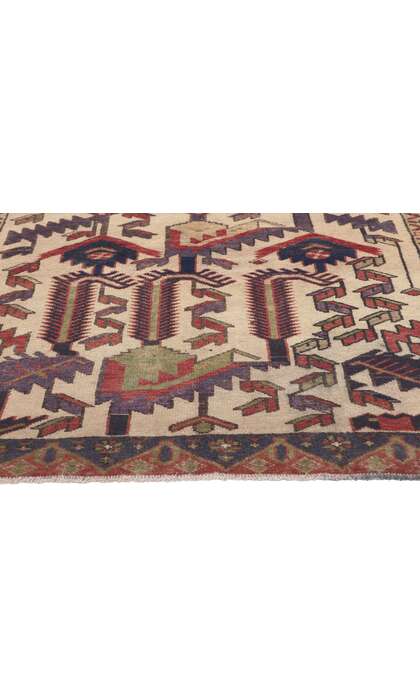 3 x 5 Vintage Persian Malayer Rug 61237
