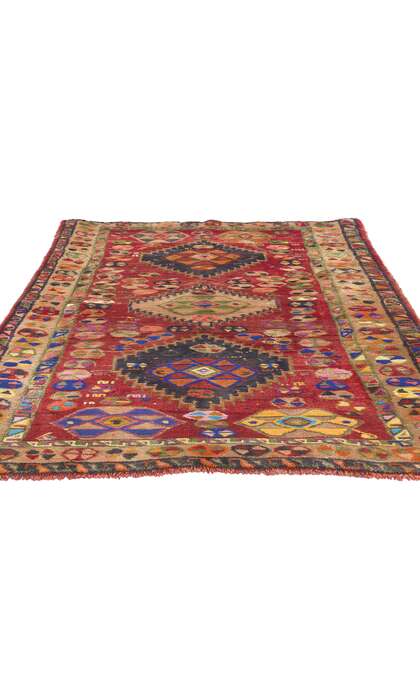 3 x 5 Vintage Persian Shiraz Rug 61255