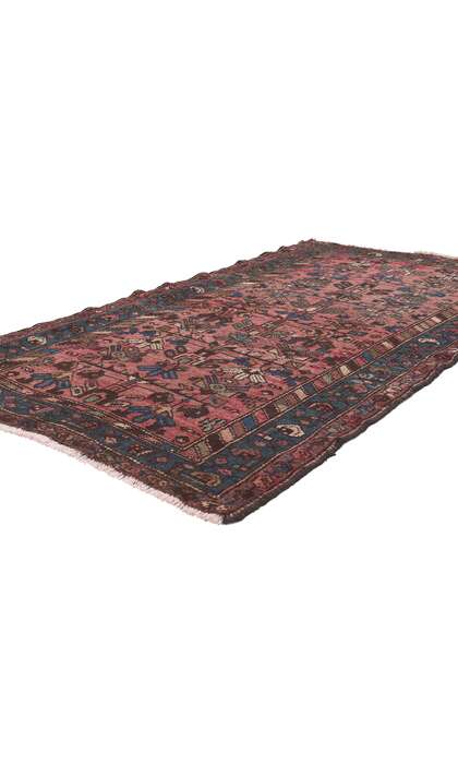 3 x 6 Antique Persian Hamadan Rug 61238