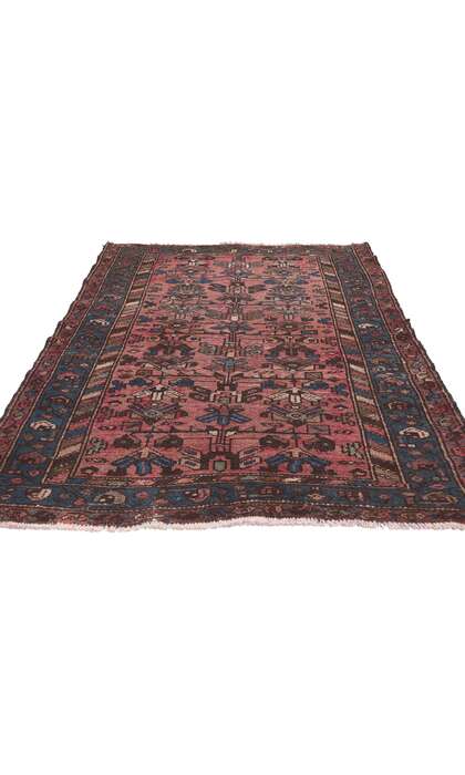 3 x 6 Antique Persian Hamadan Rug 61238