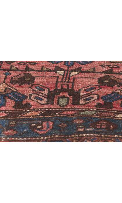 3 x 6 Antique Persian Hamadan Rug 61238