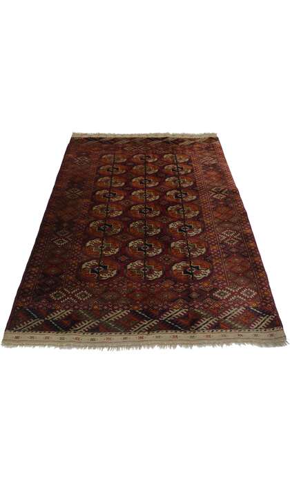 4 x 5 Antique Persian Baluchi Bokhara Rug 21680