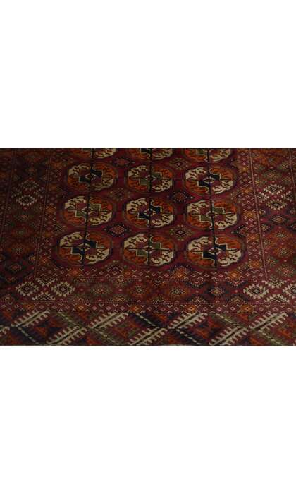 4 x 5 Antique Persian Baluchi Bokhara Rug 21680