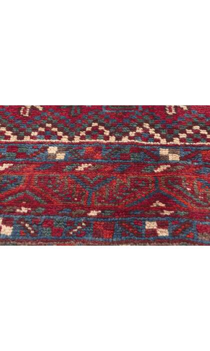 4 x 10 Antique Persian Shiraz Rug 61239