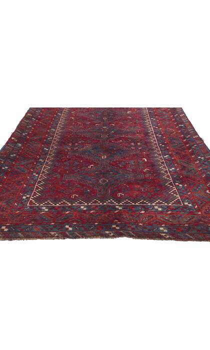 4 x 10 Antique Persian Shiraz Rug 61239