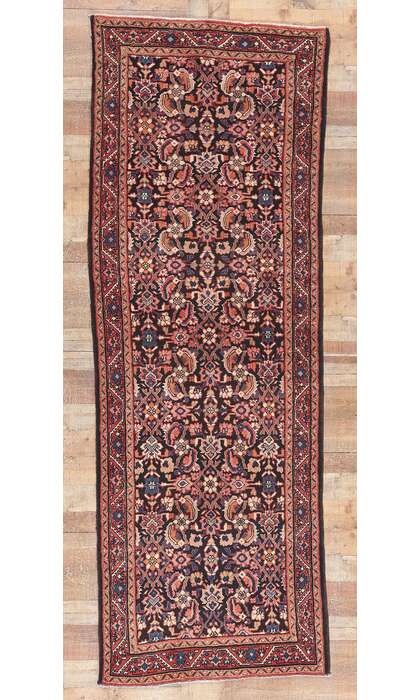 4 x 11 Vintage Persian Mahal Runner 61230