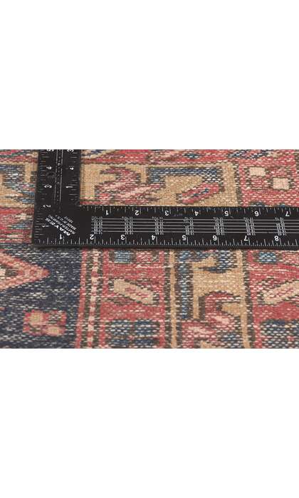 4 x 5 Antique Persian Karaja Heriz Rug 61242