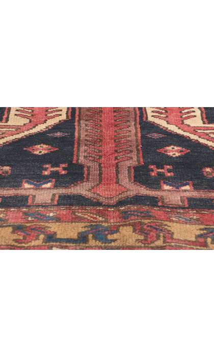 4 x 5 Antique Persian Karaja Heriz Rug 61242