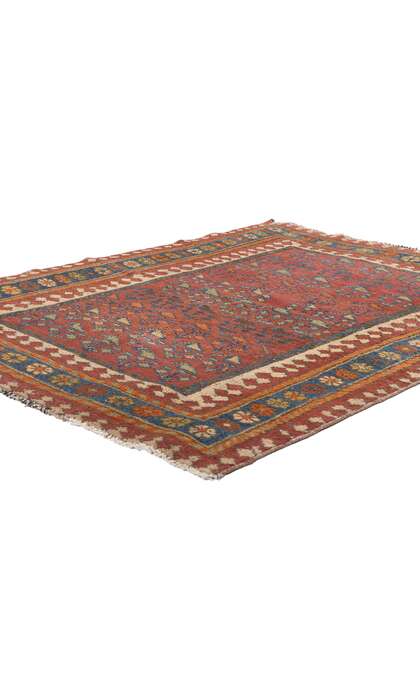 4 x 5 Antique Persian Malayer Rug 53720