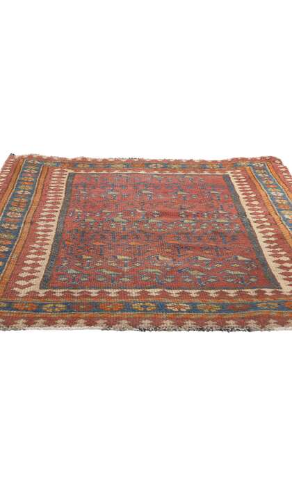 4 x 5 Antique Persian Malayer Rug 53720