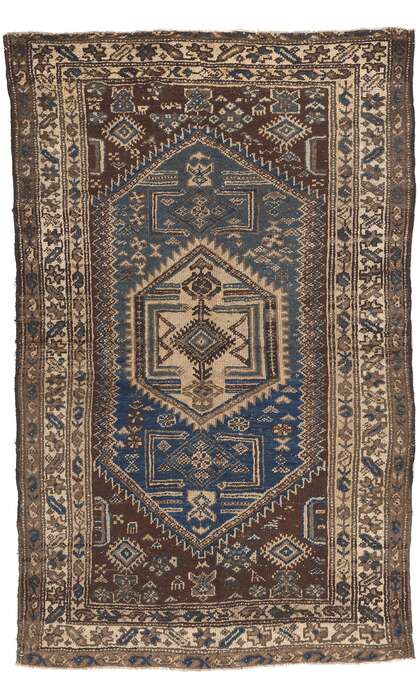 4 x 6 Antique Persian Malayer Rug 61231