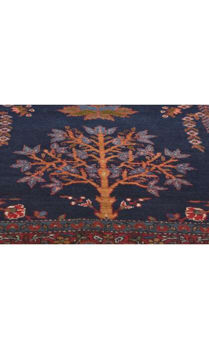 4 x 6 Antique Persian Sarouk Farahan Rug 78561