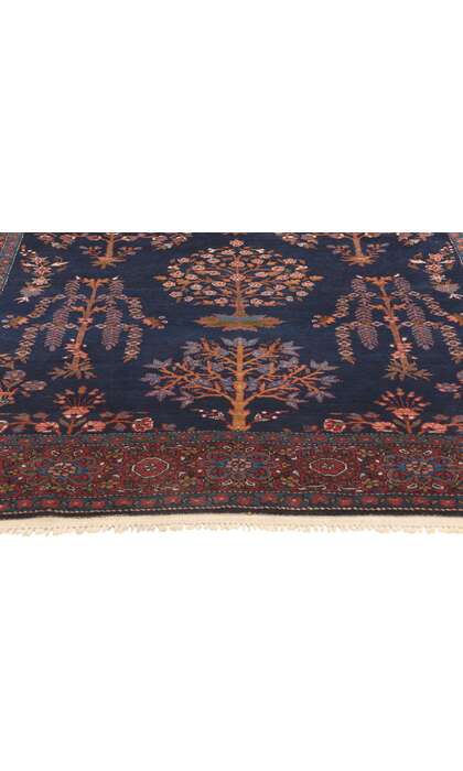 4 x 6 Antique Persian Sarouk Farahan Rug 78561