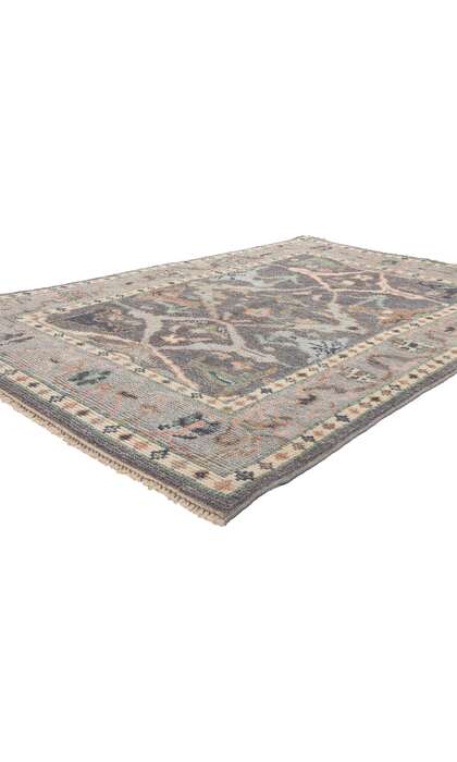 4 x 7 Colorful Oushak Rug 81000