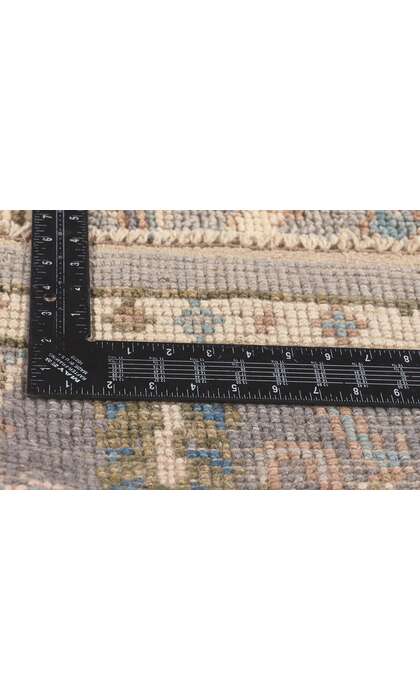 4 x 7 Earth-Tones Modern Oushak Rug 81001