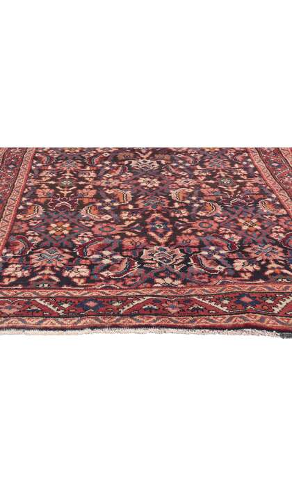 4 x 8 Vintage Persian Mahal Rug 61241