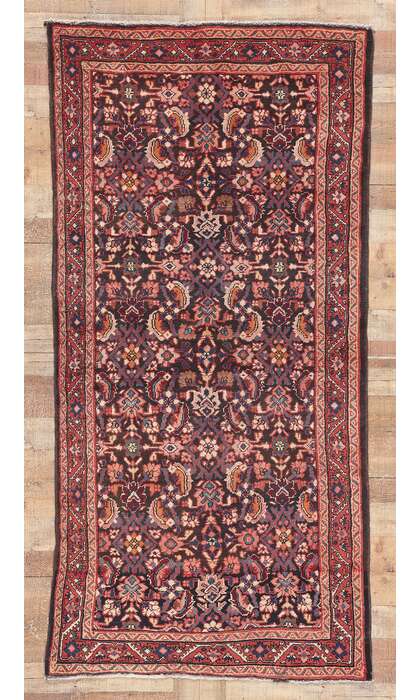 4 x 8 Vintage Persian Mahal Rug 61241