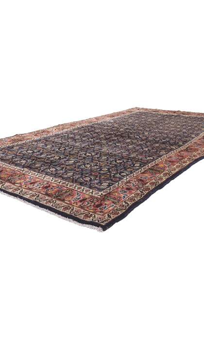 5 x 10 Vintage Persian Mahal Rug 61236