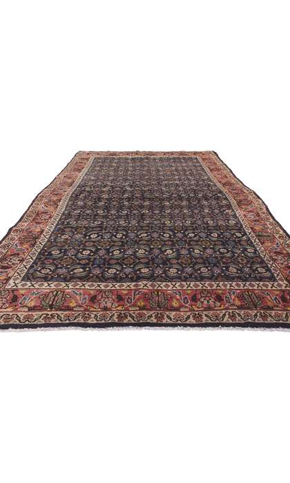 5 x 10 Vintage Persian Mahal Rug 61236
